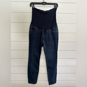 Indigo Blue straight leg maternity jeans